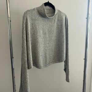Urban Outfitters Light Gray Turtleneck Sweater